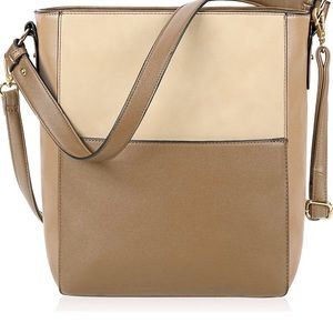 Tote bag for women, vegan leather with polyester lining. Brand new never opened